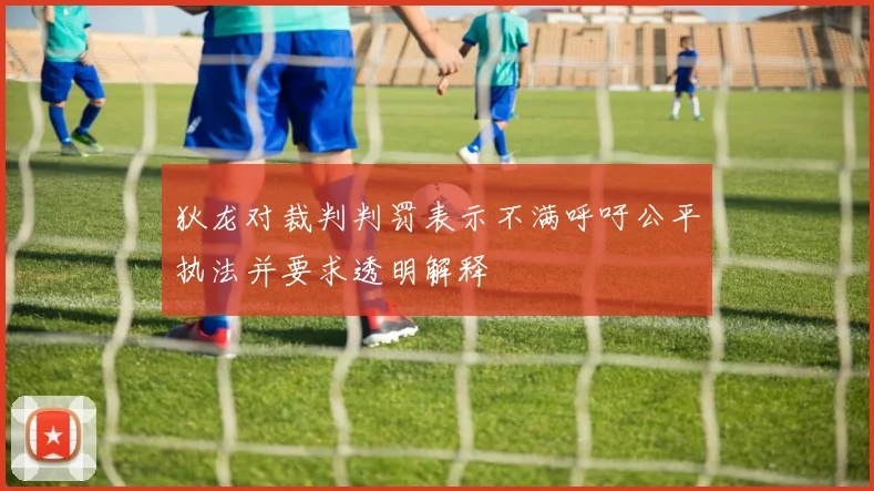 狄龙对裁判判罚表示不满呼吁公平执法并要求透明解释
